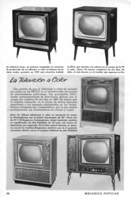 TELEVISORES PARA 1957