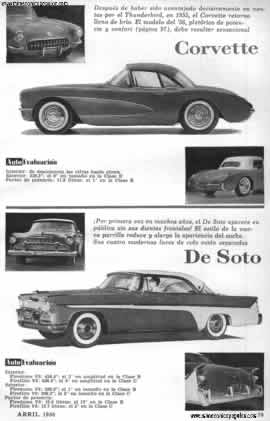 Desfile de los Autos 1956 - Corvette - De Soto