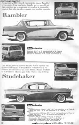 Desfile de los Autos 1956 - Rambler - Studebaker