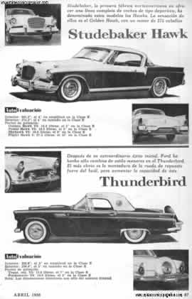 Desfile de los Autos 1956 - Studebaker Hawk - Thunderbird