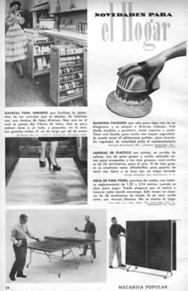 Novedades Para el Hogar Abril 1959