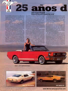 25 años de Mustang