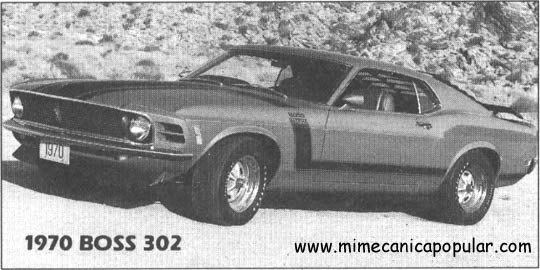 25 años de Mustang - 1970 BOSS 302