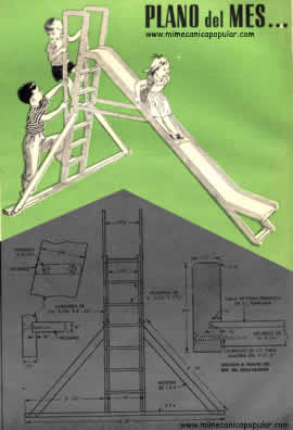 Plano del Mes . . . Deslizadero para Pequeñuelos