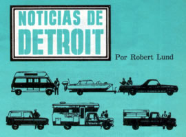 Noticias de Detroit Por Robert Lund Septiembre 1970