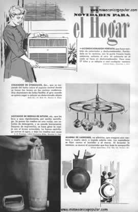 Novedades Para el Hogar - Mayo 1958