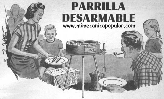 Parrilla Desarmable Agosto 1952