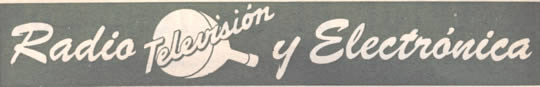 Radio, Televisión y Electrónica Febrero 1954