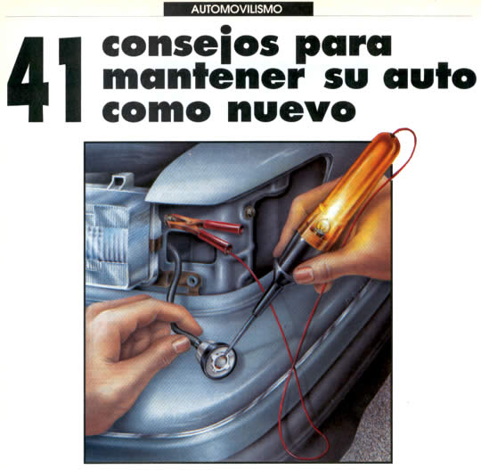 41 consejos para mantener su auto como nuevo - 31 al 41