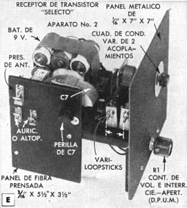 COMO CONSTRUIR RECEPTORES EXPERIMENTALES DE TRANSISTORES