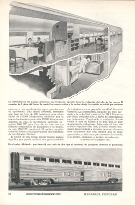 Tren Formado Por Diez Ómnibus - Noviembre 1955