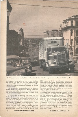 El Camión de Transporte más Singular del Mundo - Octubre 1953