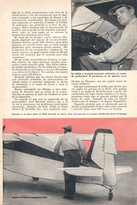 Usted mismo puede hacer este avión - Diciembre 1956