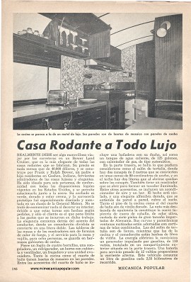 Casa Rodante a Todo Lujo - Noviembre 1960