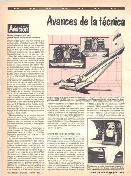 Avances... ...de la técnica - Febrero 1982