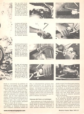 Cómo hacer obedecer a una moto - Mayo 1978