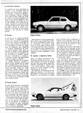 Los Toyota del 77 - Abril 1977