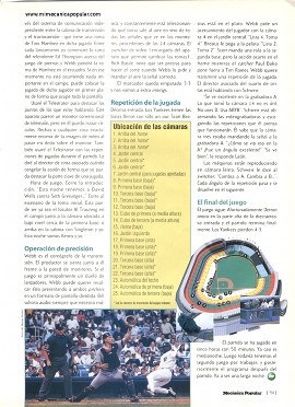 La mecánica de una transmisión de béisbol - Abril 1999