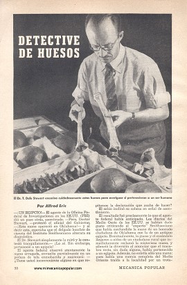 Detective de Huesos - Abril 1950
