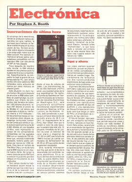 Electrónica - Febrero 1987