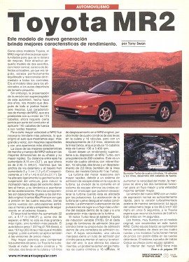 Toyota MR2 - Julio 1990