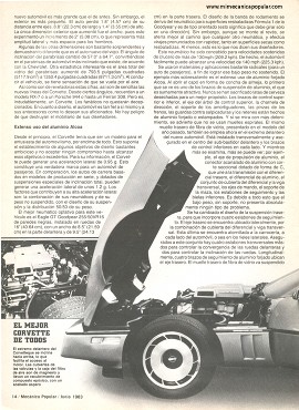 30 años de Corvette - Junio 1983