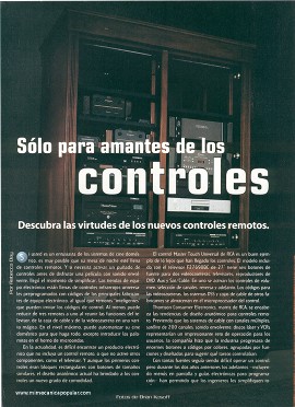 Sólo para amantes de los controles remotos - Enero 1999