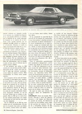 Los Autos Intermedios de General Motors para 1973 -Enero 1973