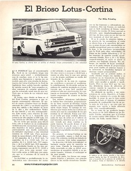 El Brioso Lotus-Cortina - Febrero 1967