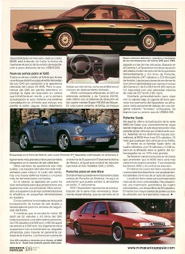 Los Nuevos Autos de Agosto 1993