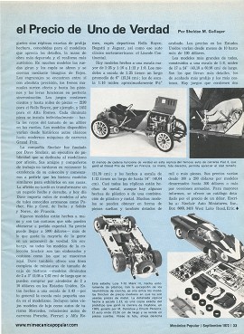 Autos modelos que se venden por el precio de uno de verdad - Septiembre 1972