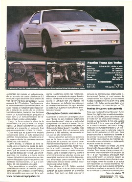 Autos Potentes - Abril 1989