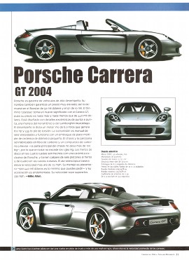 Porsche Carrera GT 2004 - Febrero 2004