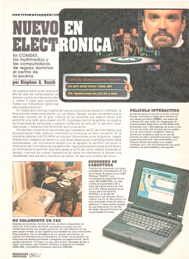 Lo Nuevo en Electrónica - Julio 1994