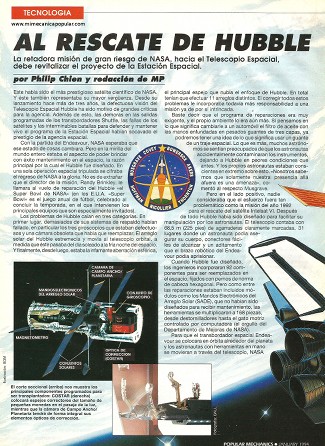 Al rescate de Hubble - Abril 1994