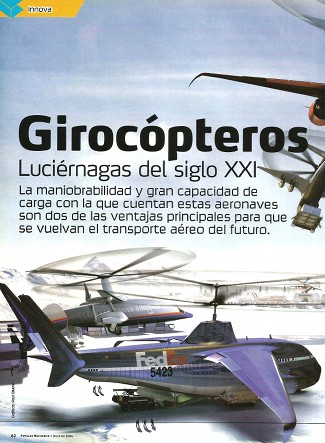 Girocópteros -Luciérnagas del siglo XXI - Julio 2004