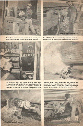 10 Minutos para Preparar un Tren Aerodinámico - Agosto 1953