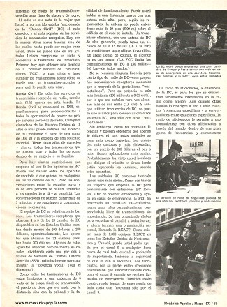 Conozca Los Transmisores Receptores - Marzo 1973