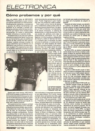 Electrónica - Marzo 1989