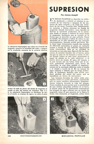 Supresión de la Corrosión - Enero 1959
