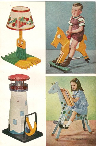Alegría para los niños - Diez novedosos juguetes - Enero 1951
