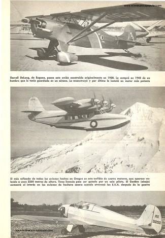 Aviación - Águilas de Traspatio - Agosto 1961