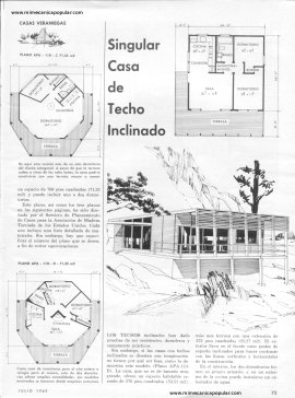 Casas Veraniegas - Julio 1969