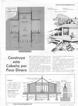Casas Veraniegas - Julio 1969