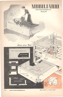 MOBILIARIO para el Cuarto del Bebé - Parte III - Noviembre 1951