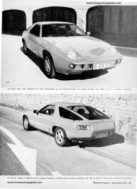 El Porsche 928 -Todo Nuevo -Septiembre 1977