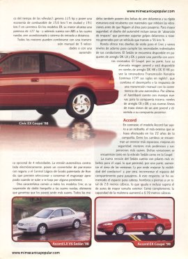 Mucho más que una H -Honda -Enero 1998