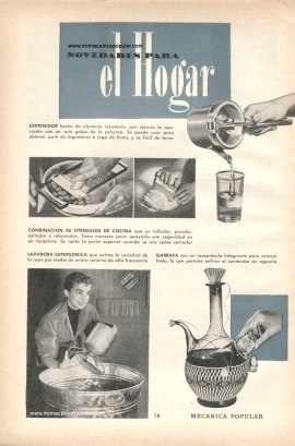 Novedades Para el Hogar - Julio 1953