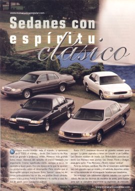 Sedanes con espíritu clásico -Diciembre 1998