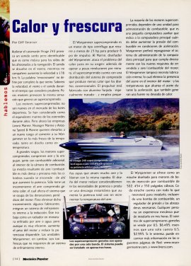 Calor y frescura -Catamarán Virage 240 - Enero 1999